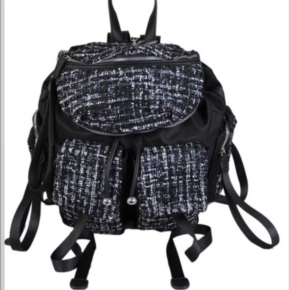 Nubby Boucle Backpack, NWT